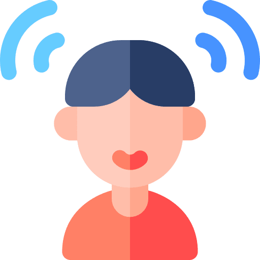 Aware user people consciousness icon Aware user people consciousness icon