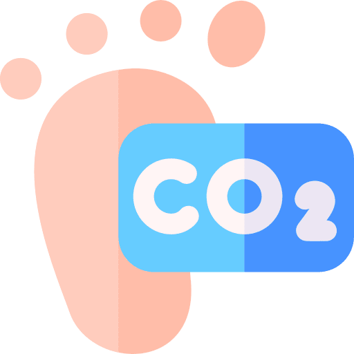 Carbon footprint ecology and environment ecology recycling icon Carbon footprint ecology and environment ecology recycling icon