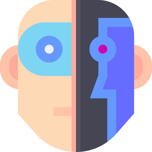 Humanoid character humanoid user icon