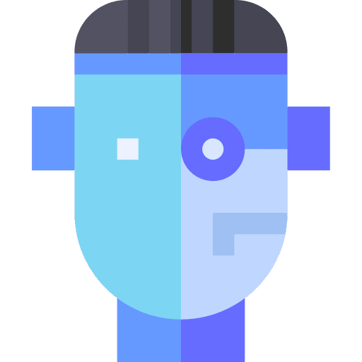 Robot automaton technology robotics icon