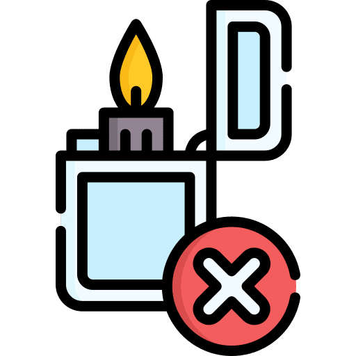 Lighter zippo no smoking lighter icon Lighter zippo no smoking lighter icon