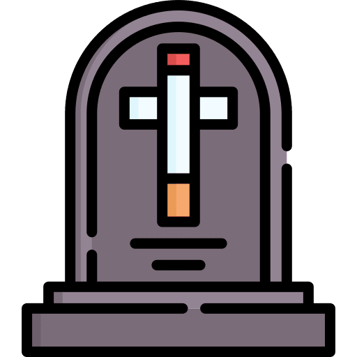Rip tobacco addiction miscellaneous icon Rip tobacco addiction miscellaneous icon