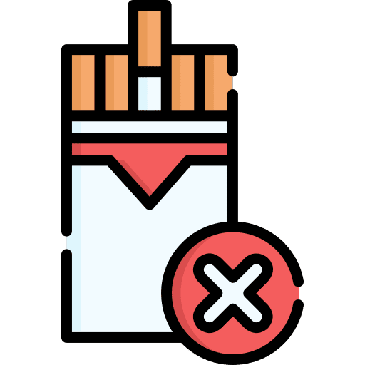 Quit smoking cigarette unhealthy goodwill icon Quit smoking cigarette unhealthy goodwill icon