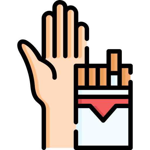 Stop stop hand quit smoking icon Stop stop hand quit smoking icon