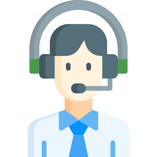 Customer service agent call center agent customer service agent caucasian icon Customer service agent call center agent customer service agent caucasian icon