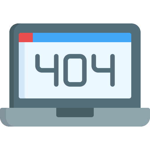 404 error technology web laptop icon 404 error technology web laptop icon