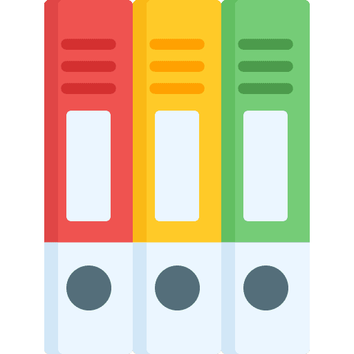 Binder document file files and folders icon Binder document file files and folders icon