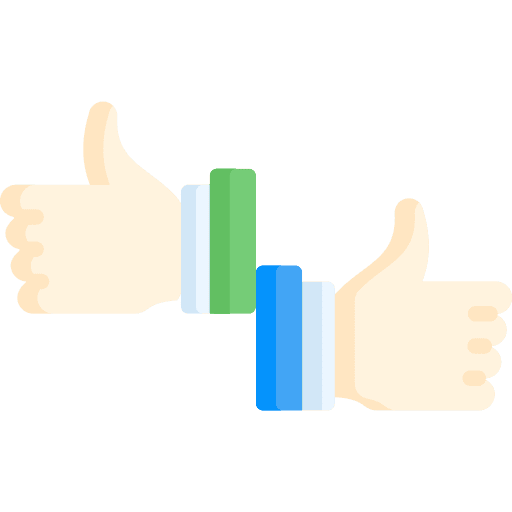 Good review ui hand thumb up icon Good review ui hand thumb up icon