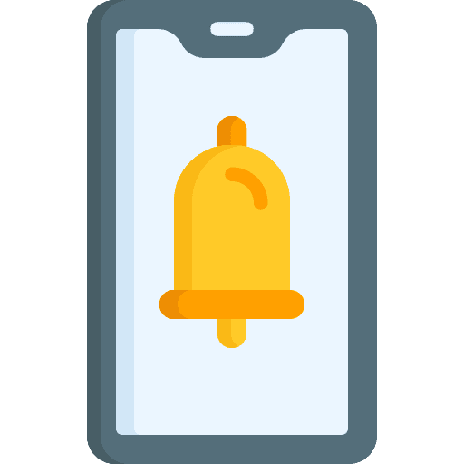 Notification bell alarm ui reminder icon Notification bell alarm ui reminder icon