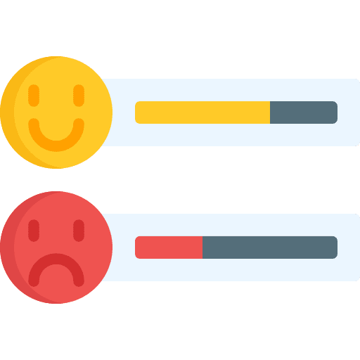 Satisfaction rate marketing positive icon Satisfaction rate marketing positive icon