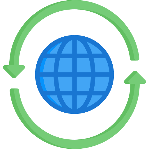 Worldwide communications global communication call center icon Worldwide communications global communication call center icon