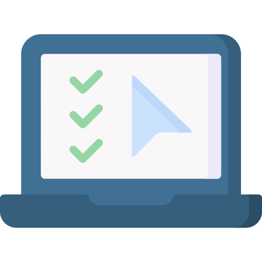 Choice choice education online test icon