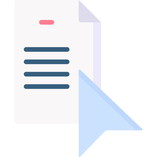 Select files and folders sheet ui icon