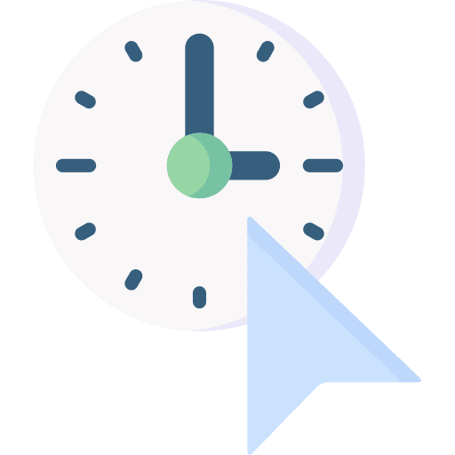 Select time multimedia orientation icon