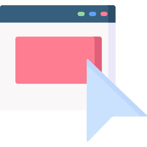 Selection cursor application ui icon