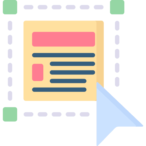 Text editing text edit tools cursor icon