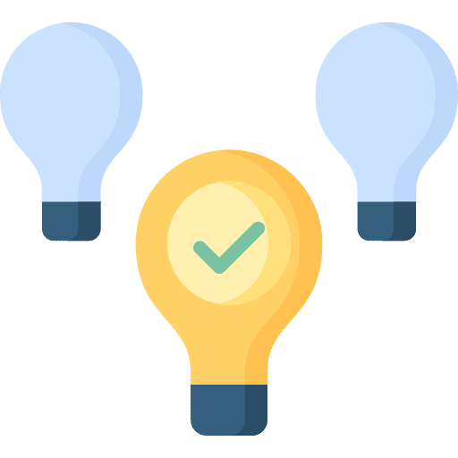 Choose idea check choose icon