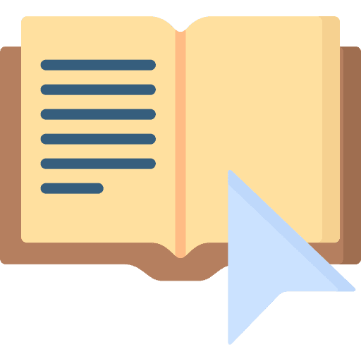 Book ui cursor choose icon