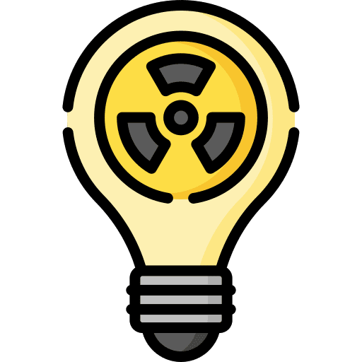 Nuclear nuclear energy ecology and environment radioactive icon Nuclear nuclear energy ecology and environment radioactive icon