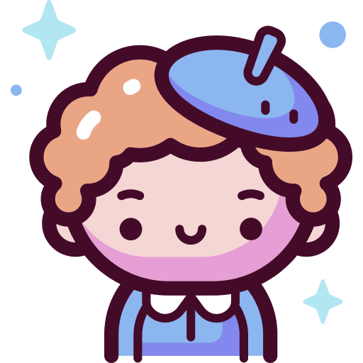 Girl people short hair curly hair icon Girl people short hair curly hair icon