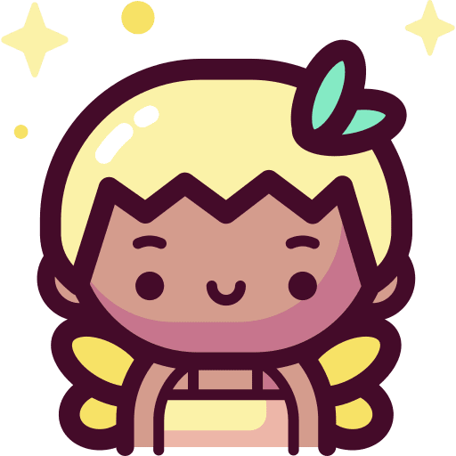 Fairy avatar costume carnival icon Fairy avatar costume carnival icon