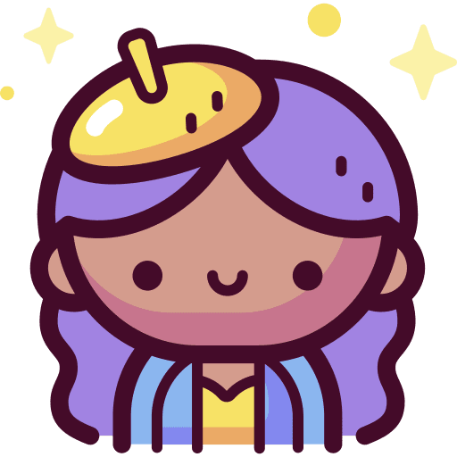 Girl avatar beret afro icon Girl avatar beret afro icon