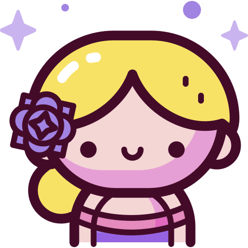 Girl blonde avatar caucasian icon Girl blonde avatar caucasian icon
