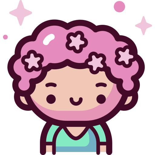 Girl girl pink hair user icon Girl girl pink hair user icon