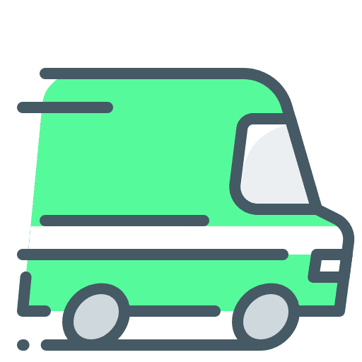 Express delivery vehicle express delivery fast delivery icon