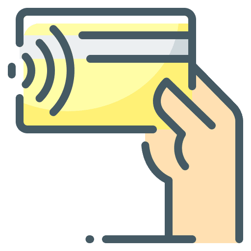 Payment commerce payment contactless icon