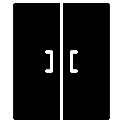 Wardrobe closet furniture wardrobe icon