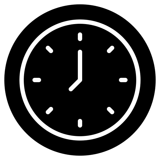 Clock watch time clock icon