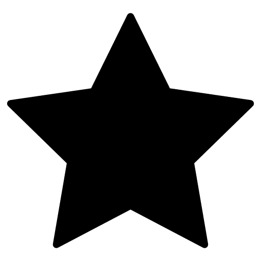 Star rating favourite like icon