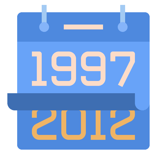 Calendar 1990s 2000 calendar icon