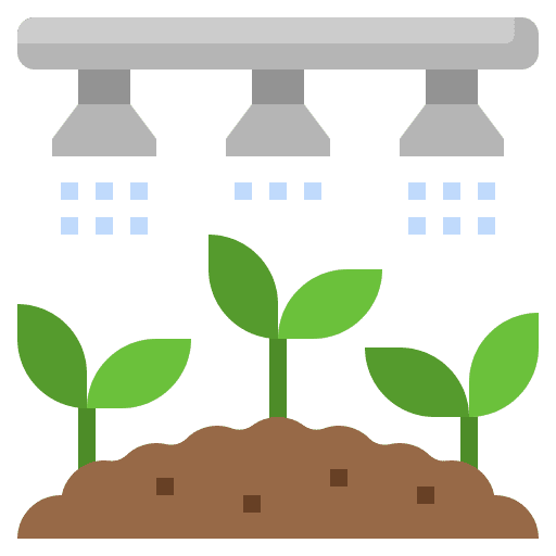 Farming plant crops farming and gardening icon