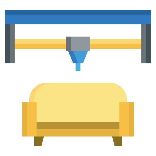 3d furniture industry engineering 3d furniture icon