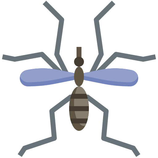 Fly symbol animal problem icon Fly symbol animal problem icon