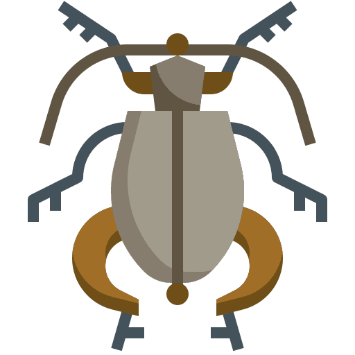 Bug symbol protection animal icon Bug symbol protection animal icon