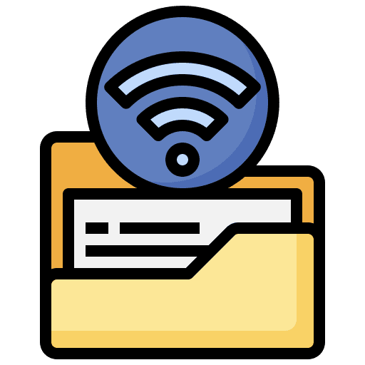 Folder web archive internet icon Folder web archive internet icon