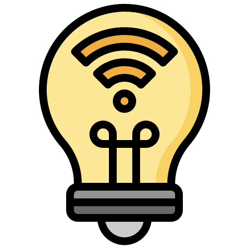 Smart light bulb bulblight electronics icon Smart light bulb bulblight electronics icon
