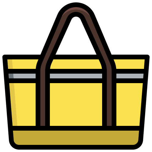 Tote bag fashion wealth bag icon
