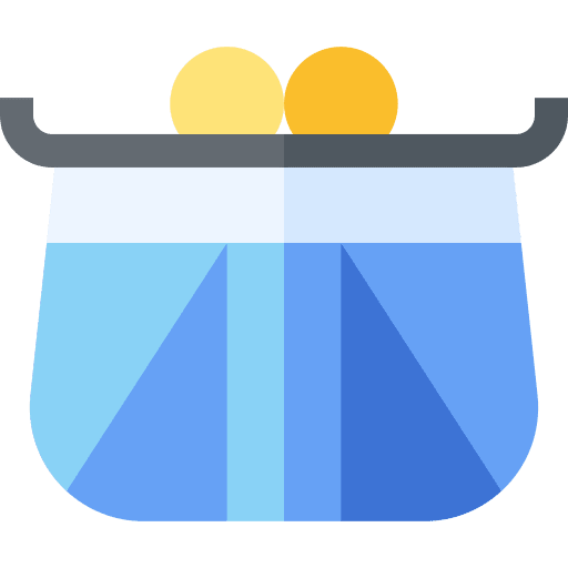 Purse coin payment business and finance icon Purse coin payment business and finance icon