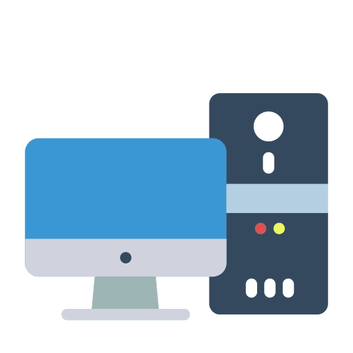 Computer computer office display icon