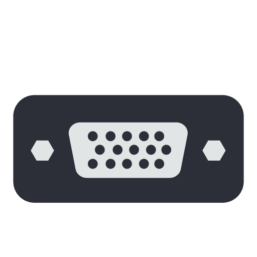 Vga connection electronics vga icon Vga connection electronics vga icon