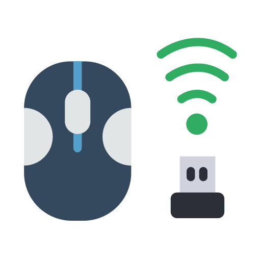 Wireless mouse hardware technology wireless icon Wireless mouse hardware technology wireless icon