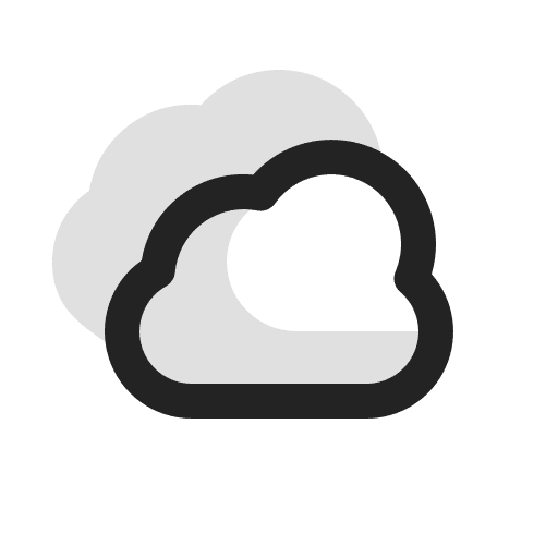 Clouds cloud weather cloudy day icon