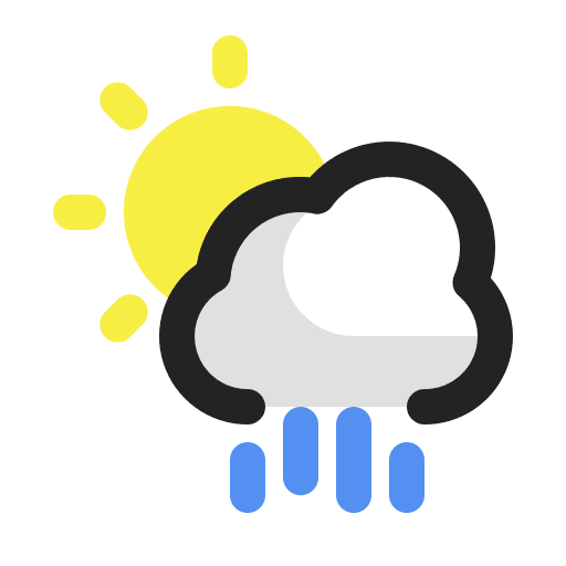 Sun sun cloud cloudy icon