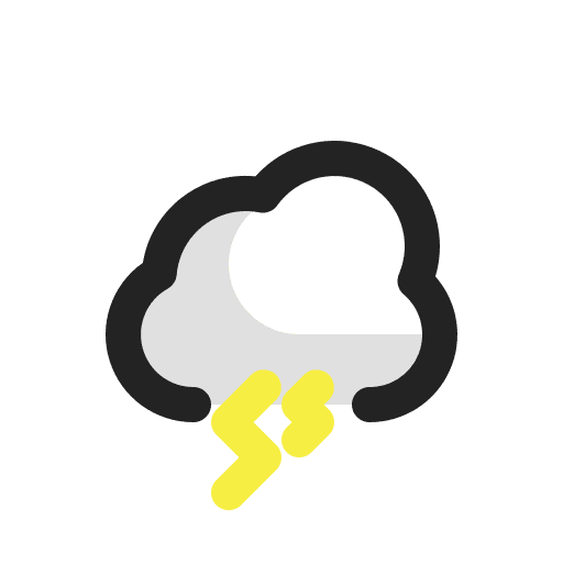 Thunderstorm weather cloud cloudy icon