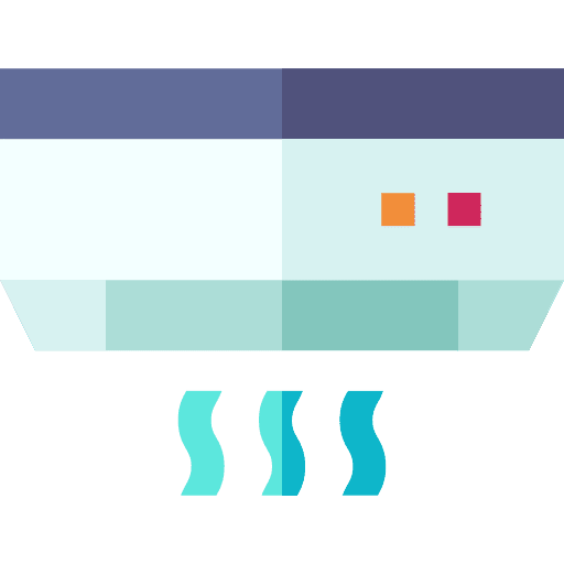 Air conditioner refreshing technology electronics icon Air conditioner refreshing technology electronics icon