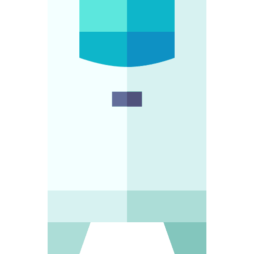 Air conditioner standing heating technology icon